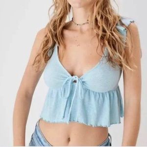 American Eagle Keyhole Crop Top